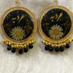 Midnight Resin Earrings