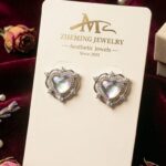 Heart Earrings — A Touch of Love
